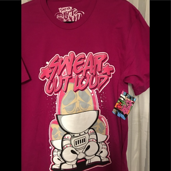 Astros Tee Shirt/ Swear Out Loud Apparel - Picture 4 of 7